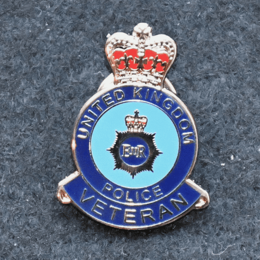 GENUINE VETERAN BRITISH POLICE OFFCIER BADGE