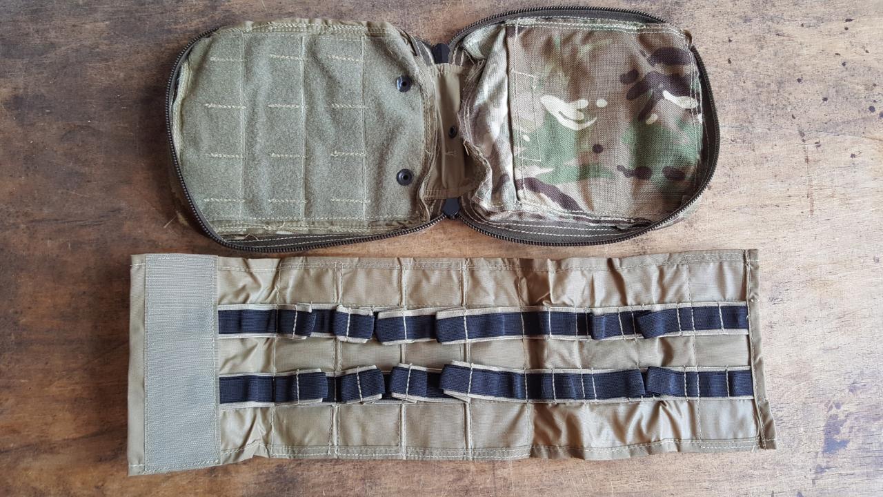 British Army Issue Osprey Medic Pouch MTP First Aid IFAK Molle Grade 1