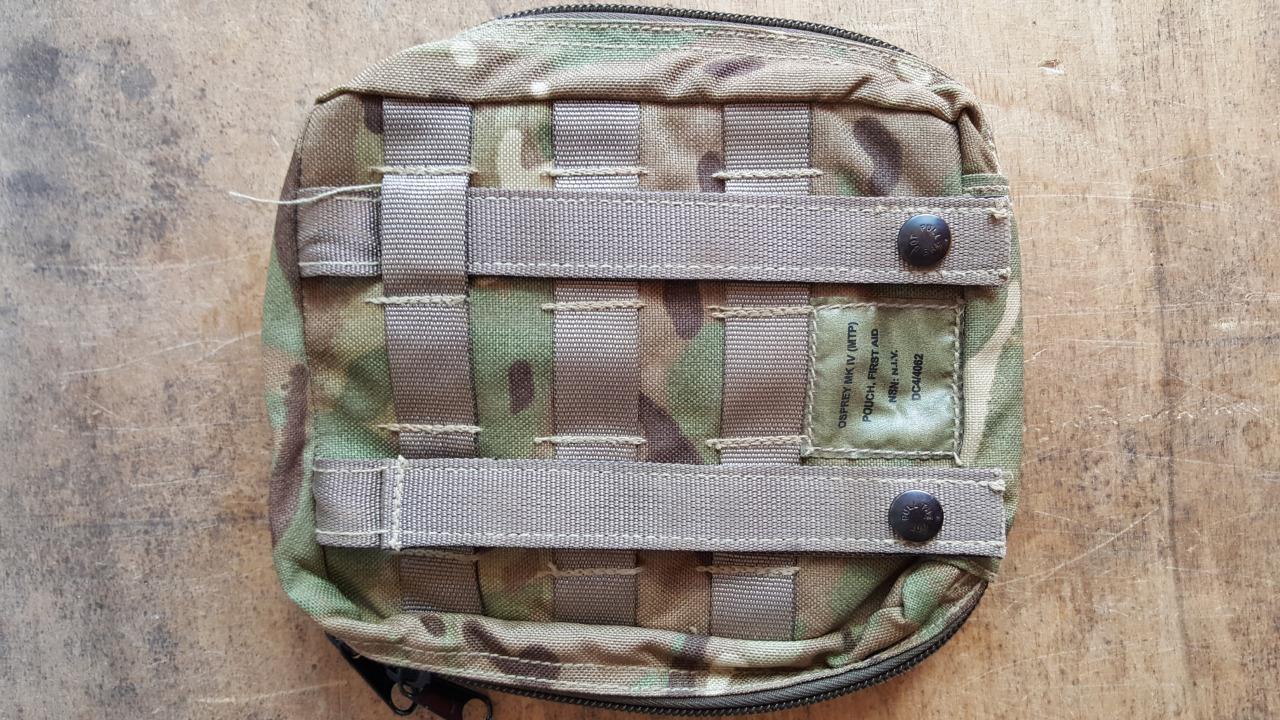 British Army Issue Osprey Medic Pouch MTP First Aid IFAK Molle Grade 1